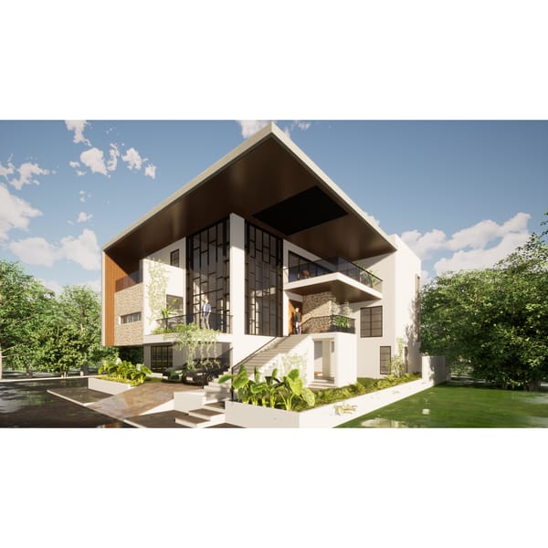 The Overhang House