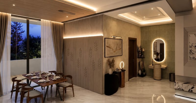 Full Home Interiors for a 3 BHK photo 4