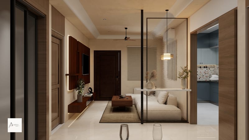 Minimalist 3BHK Interiors photo 4