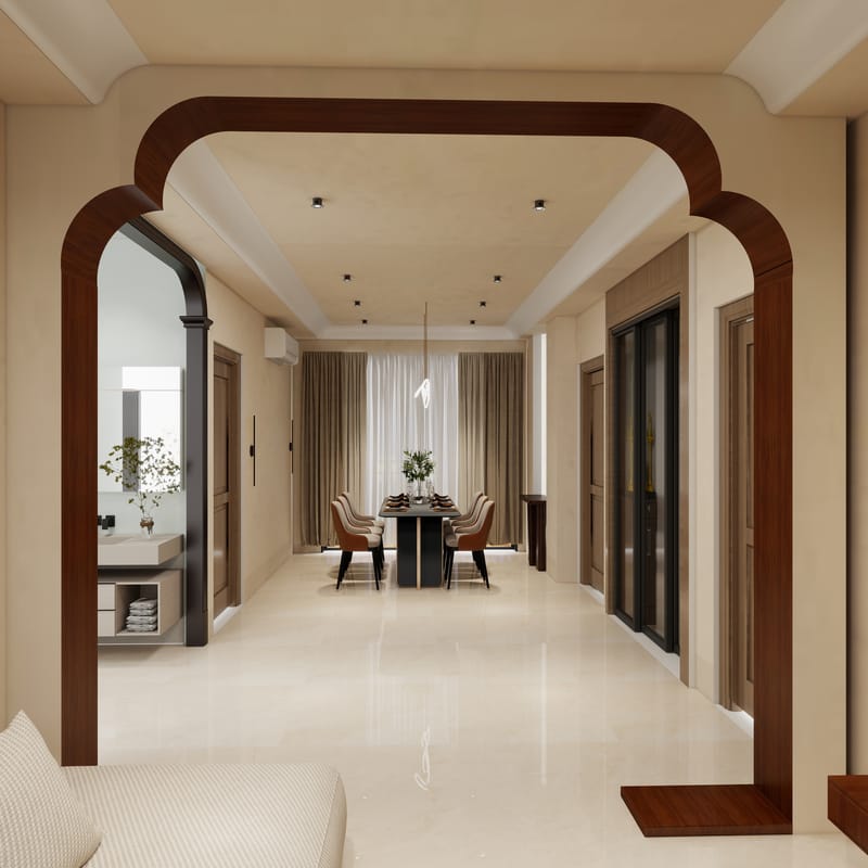 Minimalist 3BHK Interiors photo 3