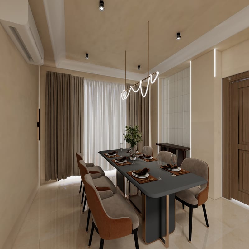 Minimalist 3BHK Interiors photo 31