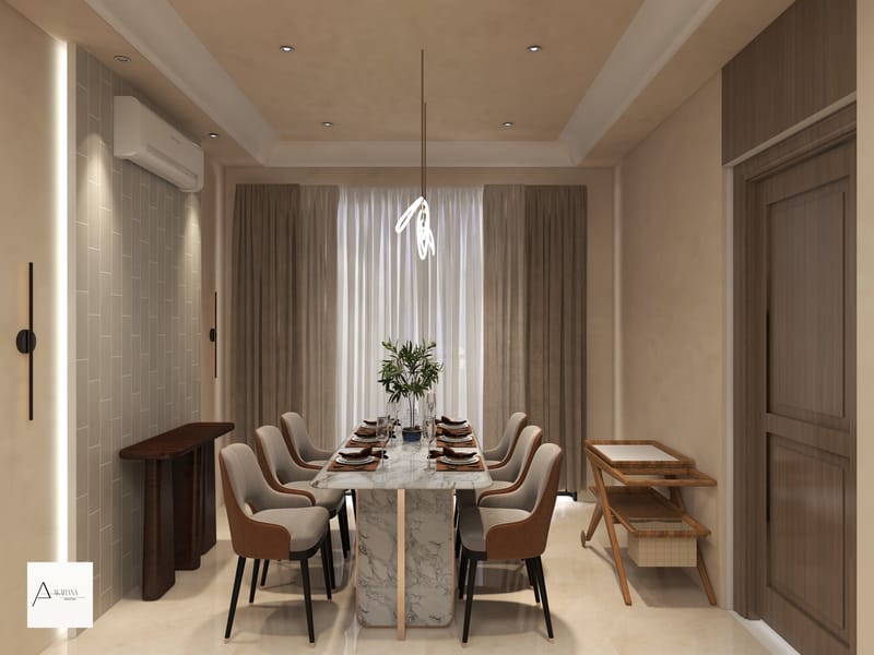 Minimalist 3BHK Interiors photo 8