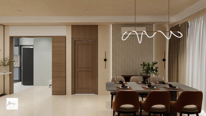 Minimalist 3BHK Interiors photo 20