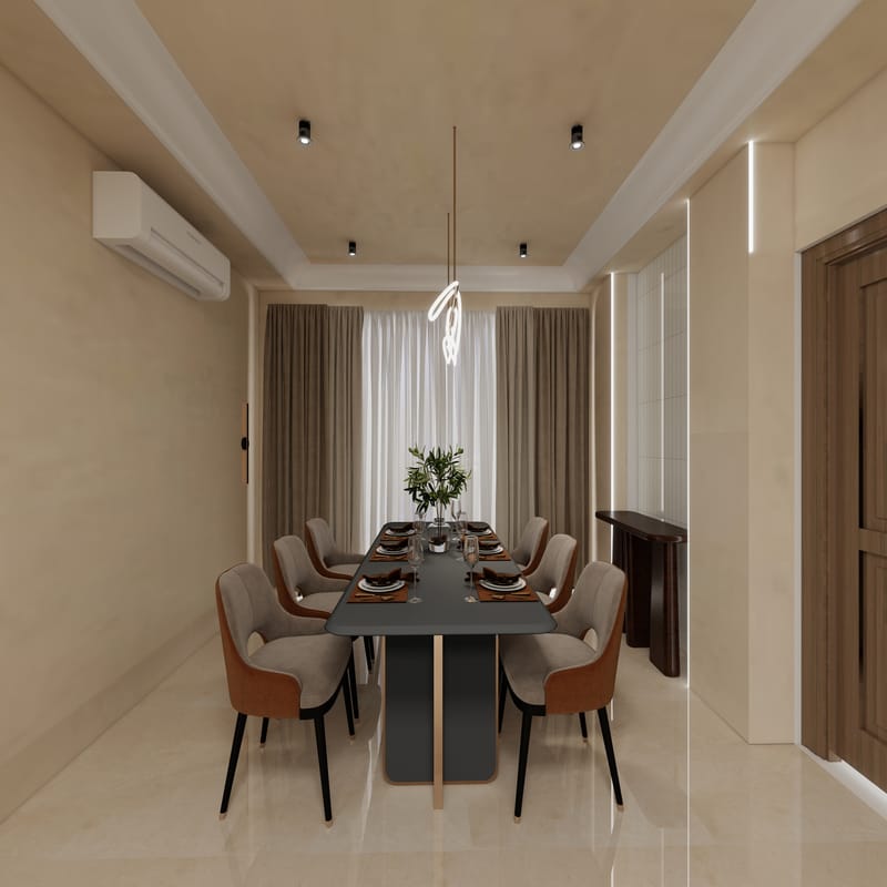 Minimalist 3BHK Interiors photo 25