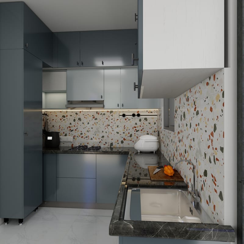Minimalist 3BHK Interiors photo 3