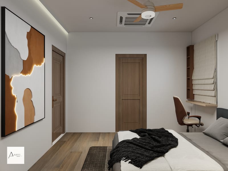 Minimalist 3BHK Interiors photo 2