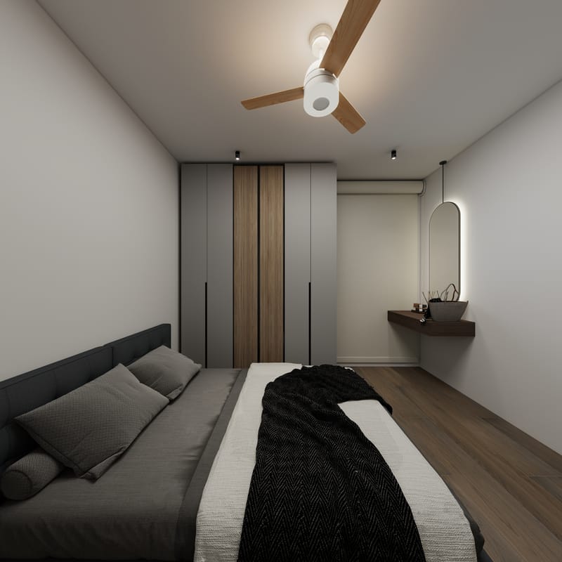 Minimalist 3BHK Interiors photo 3