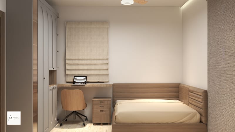 Minimalist 3BHK Interiors photo 1