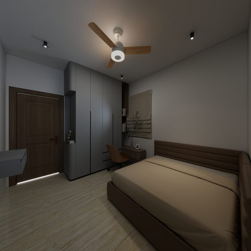 Minimalist 3BHK Interiors photo 3