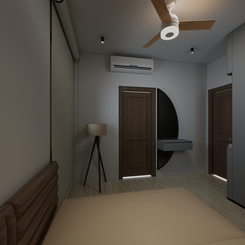 Minimalist 3BHK Interiors photo 6