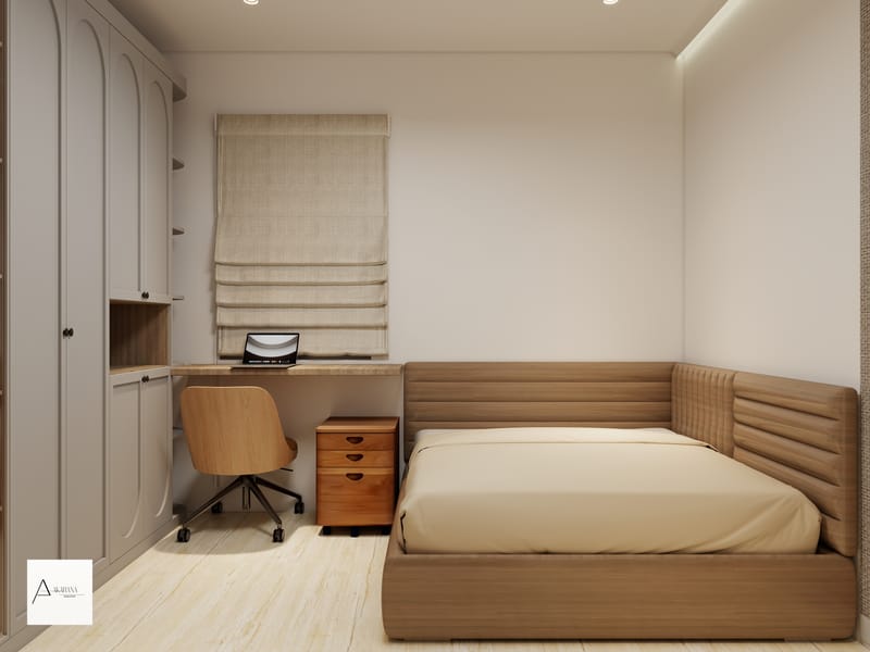 Minimalist 3BHK Interiors photo 2